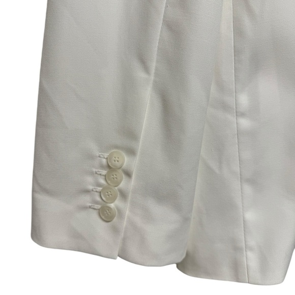 BAZILIKA Single-Breasted Oversized Blazer Milk OS - Picture 11 of 14